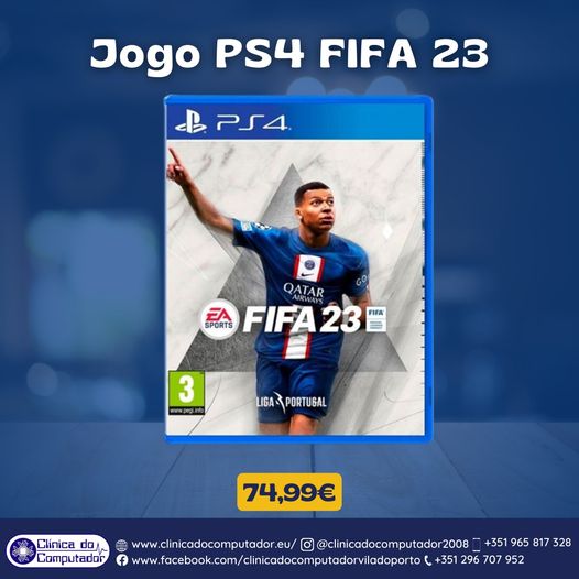 Domine o Campo Virtual com o Jogo PS4 FIFA 23 – Clínica do